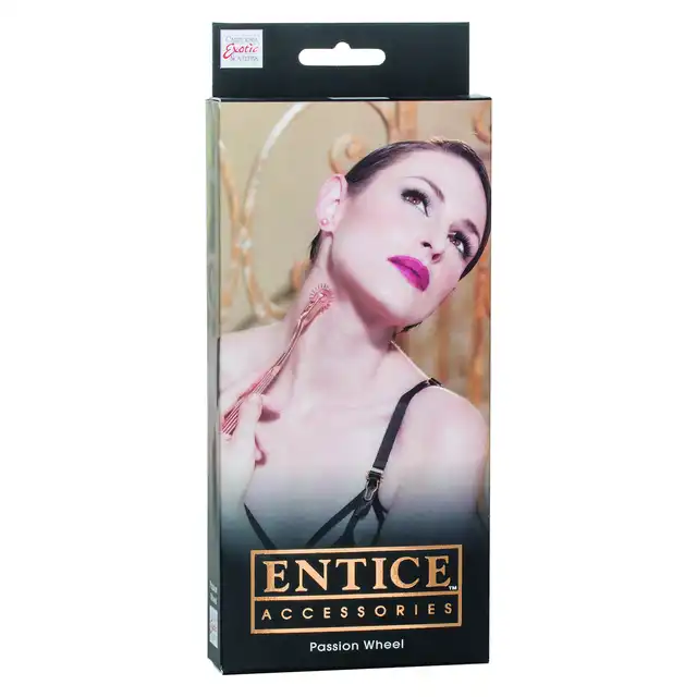 Entice - Passion Wheel Gold. Metalowe eleganckie radełko w kolorze różowego złota