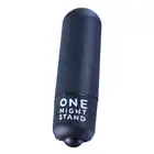 One Night Stand - Black Vibe. Czarny mini pocisk. Dyskretny, mocny, mobilny.