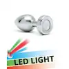 Rimba Toys - Pisa Butt Plug Led. Efektowny metalowy korek analny ze światłami LED