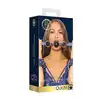 Ouch! - Breathable Ball Gag Sailor Blue. Marynarski knebel z otworkami do oddychania 