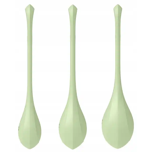 Satisfyer - Yoni Power 2 Kegel Balls - zestaw kulek gejszy. Idealne do ćwiczeń mięśni Kegla.