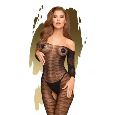 Penthouse - Dreamy Diva. Otwarty, pełen emocji bodystocking XL