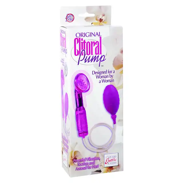 Calexotics - The Original Clitoral Pump. Wyjątkowa pompka do łechtaczki z wibracjami i serduszkami