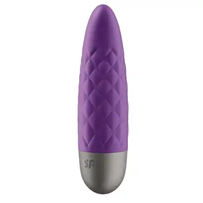 Satisfyer - Ultra Power Bullet 5 Violet - mini wibrator o dużej mocy. Silikon medyczny