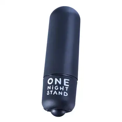 One Night Stand - Black Vibe. Czarny mini pocisk. Dyskretny, mocny, mobilny.