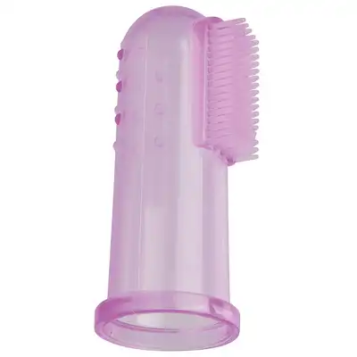 One Night Stand - Clito Finger Pink. Nakładka do stymulacji łechtaczki, żelowa szczoteczka z włoskami. Idealna.