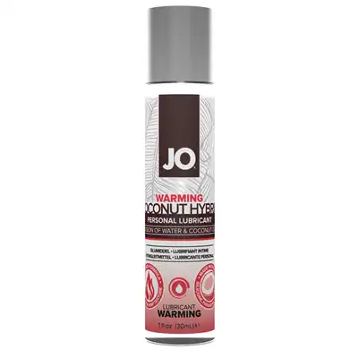  System Jo - Warming Hybrid Lubricant Coconut 30 ml. Rozgrzewający żel z dodatkiem oleju kokosowego. Mega Sale!