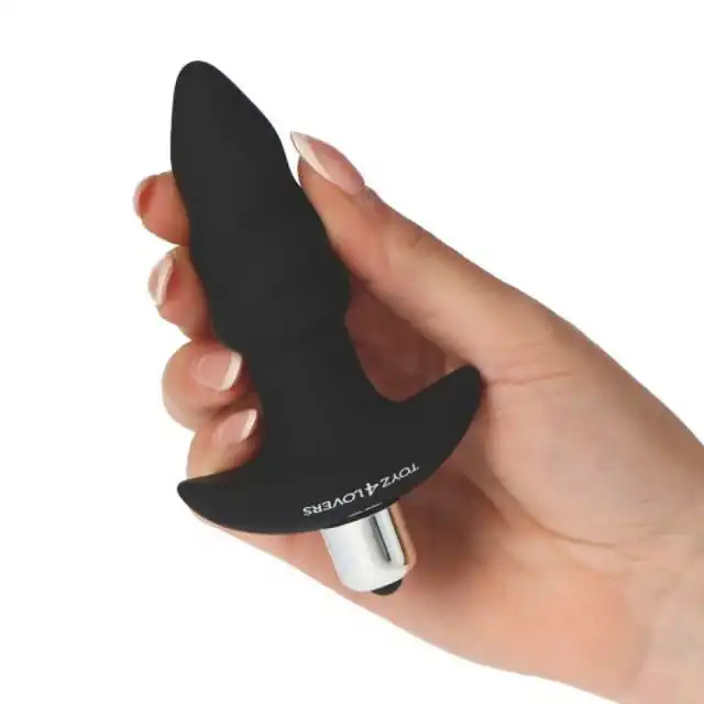 Elys - Anal Bow Screw. Silikonowy wibrujący stymulator prostaty. Super tekstura 