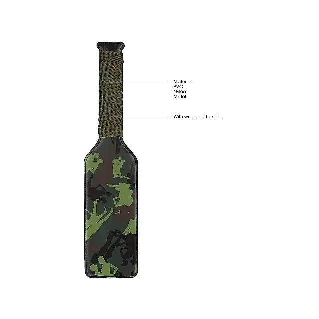Ouch! -  Paddle Army Green. Packa w moro z motywem pozycji seksualnych. Premium design. Ostatnia sztuka!