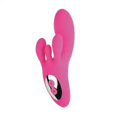 Feelztoys - Trivibe G-Spot wibrator. Innowacyjny  do punktu G, stymuluje łechtaczkę oraz wargi sromowe. 3 silniki. 8 programów USB