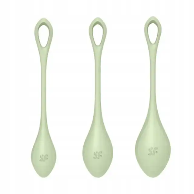 Satisfyer - Yoni Power 2 Kegel Balls - zestaw kulek gejszy. Idealne do ćwiczeń mięśni Kegla.