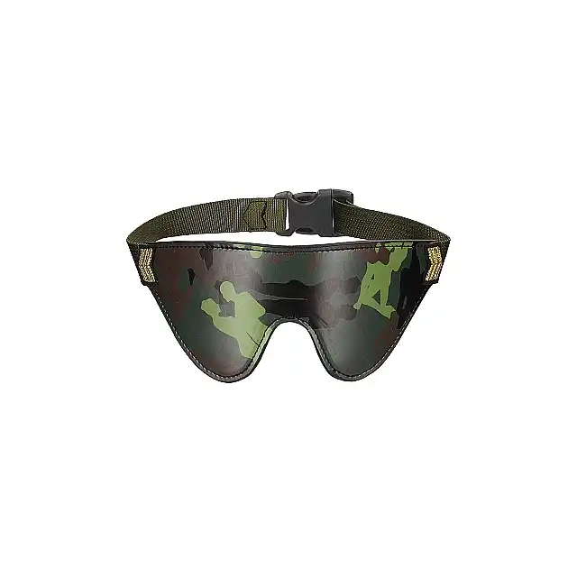 Ouch! - Eye Mask Army. Maska na oczy w stylu wojskowym. Moro z pozycjami seksualnymi 
