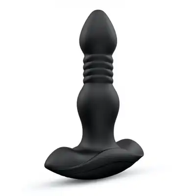 Dorcel - Deep Stormer - wibrujący plug z opcją ruchu góra-dół, niesamowita przyjemność i doznania