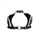 Ouch! - Men Harness with Neck Collar - One Size - Czarna. Fetish Brand of the Year
