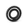 Dorcel - Dual Ring - Cock Ring- Black - podwójny ring na penisa. Mocna erekcja gwarantowana!