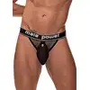Male Power - "Cock Pit" Cock Ring Jock L. Seksowne slipy podkreślające pośladki 