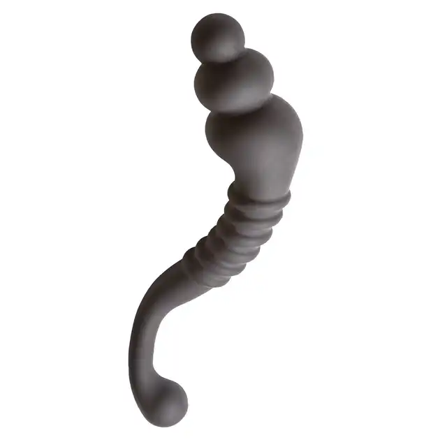 Malestation - Various. Masażer prostaty w formie dildo o wyjątkowym falistym kształcie 