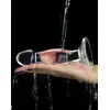 LoveToy - Flawless Clear - Prostate Plug 17 cm - przezroczysta wtyczka, idealna do stymulacji prostaty