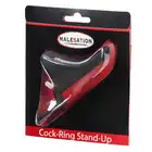 Malestation - Cock-Ring Stand-Up. Unikalny podwójny ring na penisa z podparciem dla członka 