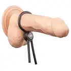 Malestation - Adjustable Cock Ring. Elegancki i uniwersalny ring na penisa w formie lasso 