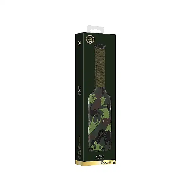 Ouch! -  Paddle Army Green. Packa w moro z motywem pozycji seksualnych. Premium design. Ostatnia sztuka!