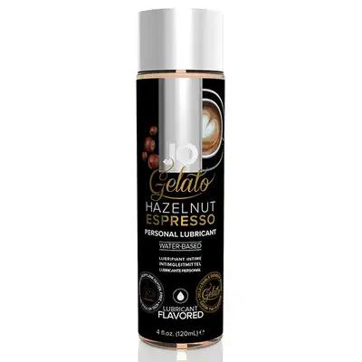 System Jo - Gelato Hazelnut Espresso 120 ml. Lubrykant o smaku orzechowego espresso. Wow. Mega Sale!