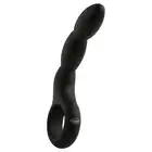 Malestation - Black Finger. Dildo o ergonomicznym kształcie z wygodnym uchwytem 