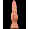 LoveToy - Dildo With Veins 24 cm - unikatowe dildo z żyłkami, 24 centymetry przyjemności