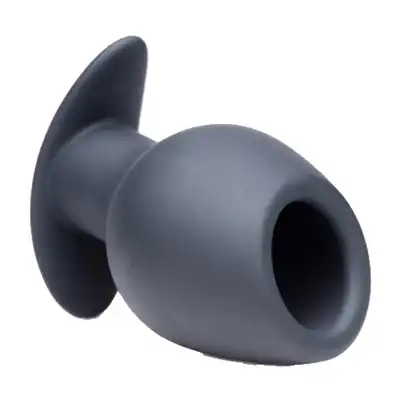 Master Series - Ass Goblet Hollow 9,5 cm. Silikonowy tunel analny o wygodnym kształcie kielicha 