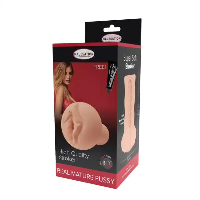 Malesation - Masturbator Real Mature Pussy - masturbator w kształcie waginy. Realistyczny i nowoczesny 