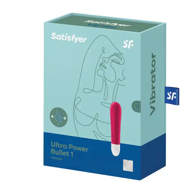 Satisfyer - Ultra Power Bullet 1 USB. Mini silikonowy wibrator o silnych wibracjach 