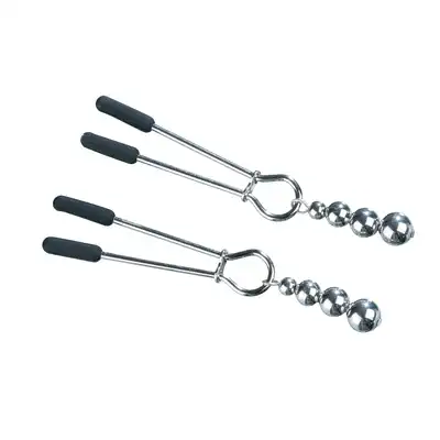 Steamy Shades - Tweezer Nipple - erotyczne klamerki na sutki z opcją zwiększania ucisku