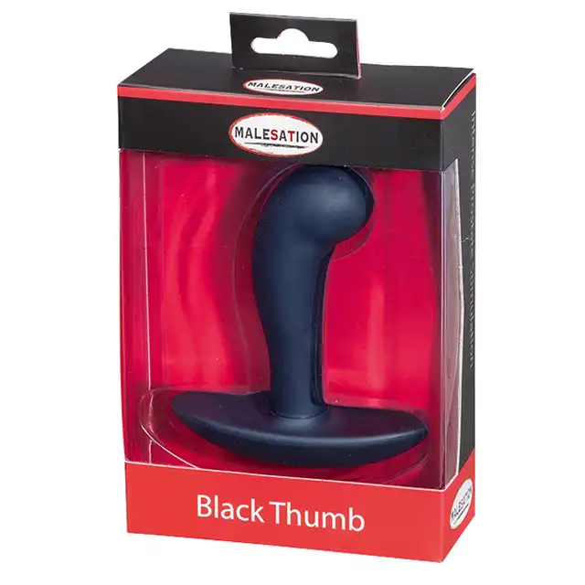 Malesation - Black Thumb - wtyczka analna o oryginalnym kształcie. Przyjemność gwarantowana