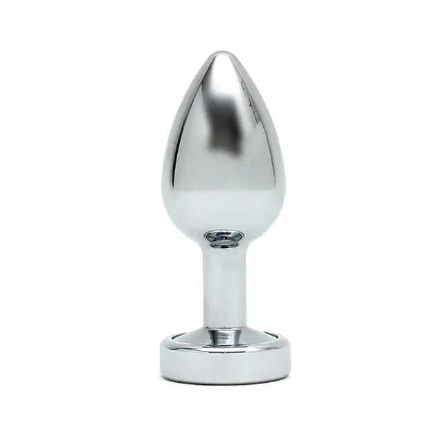Rimba Toys - Pisa Butt Plug Led. Efektowny metalowy korek analny ze światłami LED