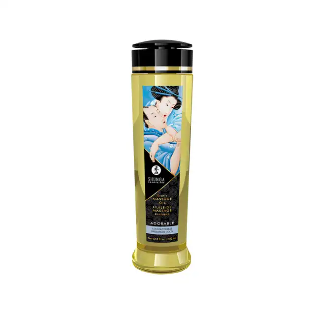  Shunga - Coconut Thrills 240 ml. Kokosowo zmysłowy olejek do masażu 