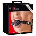 Bad kitty - Gag. Teksturowany silikonowy knebel w kształcie kuli 