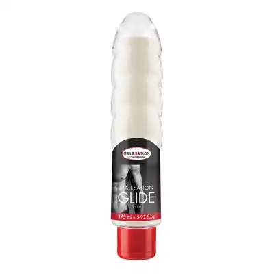 Malestation - Glide Sperm 175 ml. Wodno-silikonowy  lubrykant o konsystencji sztucznej spermy. Hit!