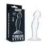 LoveToy - Flawless Clear - Prostate Plug 17 cm - przezroczysta wtyczka, idealna do stymulacji prostaty