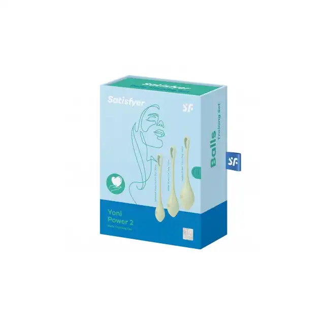 Satisfyer - Yoni Power 2 Kegel Balls - zestaw kulek gejszy. Idealne do ćwiczeń mięśni Kegla.