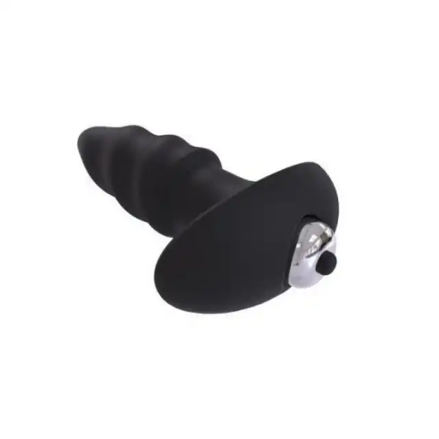 Elys - Anal Bow Screw. Silikonowy wibrujący stymulator prostaty. Super tekstura 