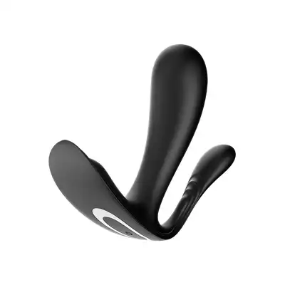 Satisfyer - Top Secret+ Black - wibrator do stymulacji punktu G oraz do stymulacji analnej. Gwarancja przyjemności. Mega Sale!