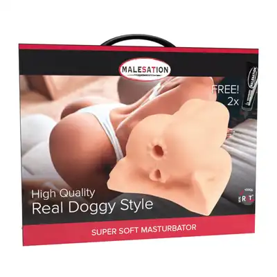 Malesation - Masturbator Real Doggy Style - realistyczny masturbator, dostarczy niezrównanych wrażeń i emocji. 