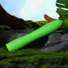 Fuck Green - Vegan Vibrator. 100% biodegradowalny, wegański wibrator. Ocal planetę ziemię. 17cm