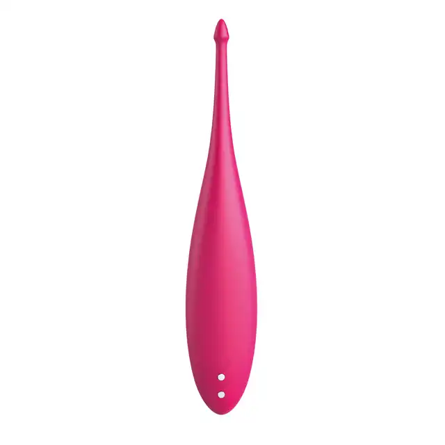 Satisfyer - Twirling Fun poppy red - wibrator z ruchomą, perfekcyjną końcówką. Satysfakcja gwarantowana