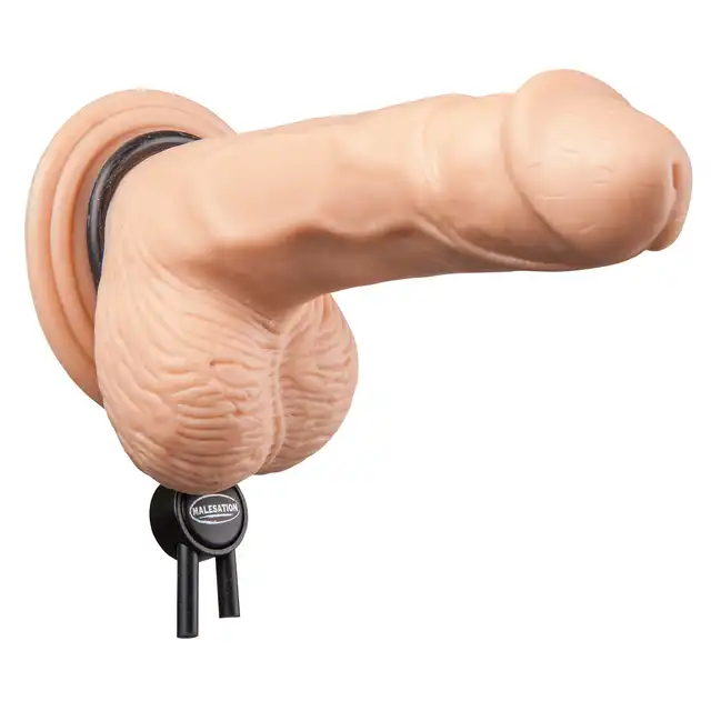 Malestation - Adjustable Cock Ring. Elegancki i uniwersalny ring na penisa w formie lasso 