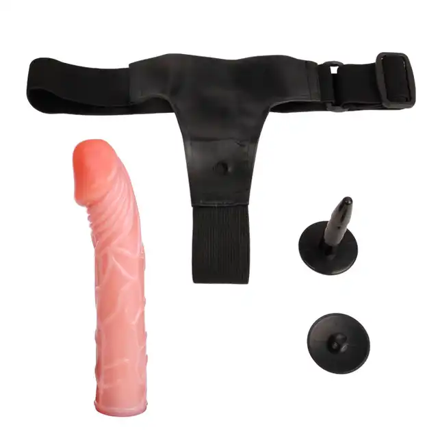 Baile - Superstrap. Ultra Passionate Harness. Majtki z realistycznym penisem 20cm. Mega Sale!
