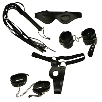 Bad Kitty - Bondage Set. 5- cześciowy zestaw do BDSM. 