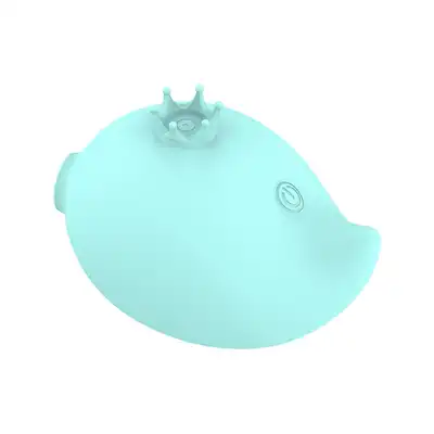 RACHEL Vibrating &amp; Sucking Fish USB 9 functions, Blue
