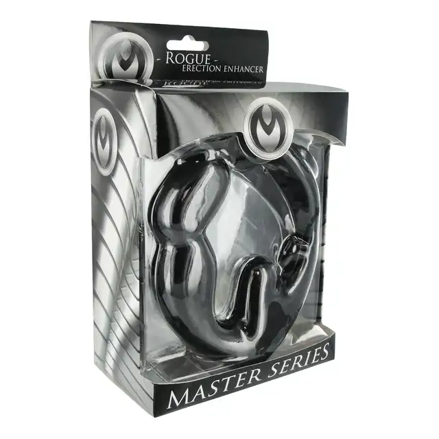 Master Series - Rogue Erection Anal. Profilowana wtyczka analna i super skuteczny ring erekcyjny 