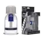 Master Series - Intake Anal Suction Device. Ekstremalna przyssawka analna z pokrętłem generującym podciśnienie 